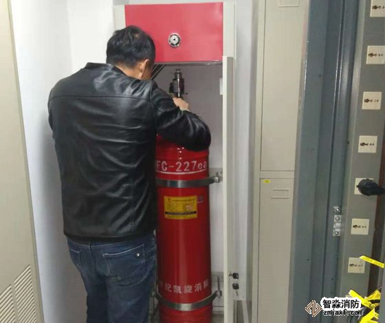 柜式七氟丙烷氣體滅火系統安裝